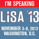I'm speaking at LISA 2013
